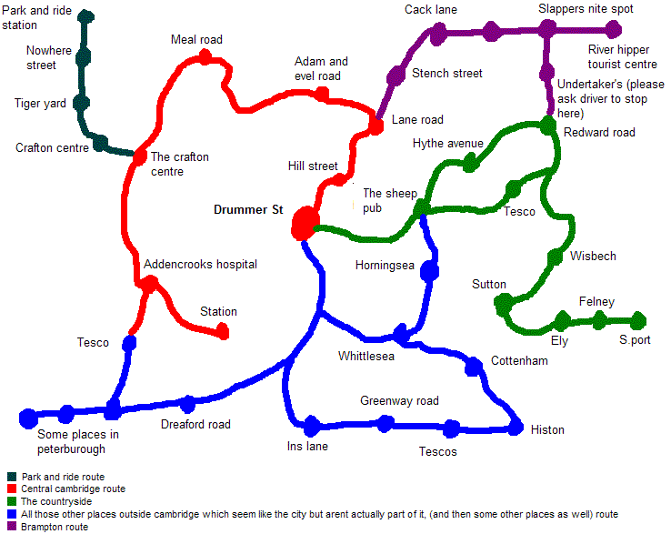 Route map